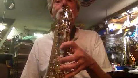 Jupiter JAS-869 alto sax demo