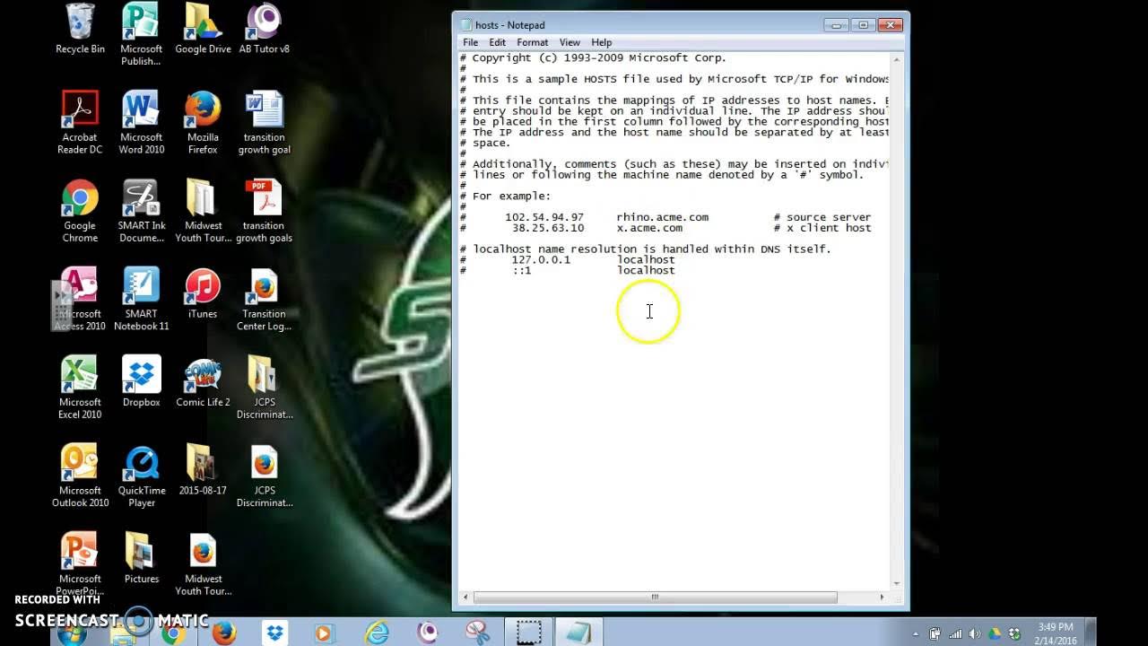 How to block websites using Notepad - YouTube
