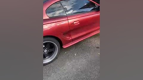 Cammed 98 Mustang GT Open headers Exhaust