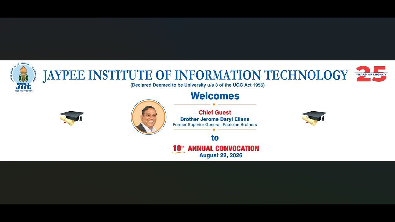 10th Annual Convocation Jaypee Institute of Information Technology