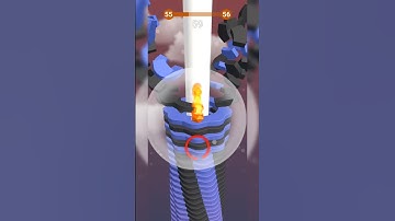 🔥 Stack Ball Epic Level Break | Perfect Timing Smash 💥 #stackball #shorts#funny #comedy #stickball