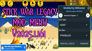 Stick War Legacy Mod Menu - V2025.1.161 {Trick, Tutorial + Secret Hidden Features}