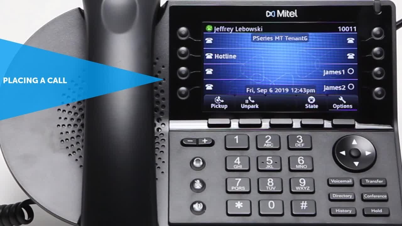480 & 485 Phone: Placing a Call