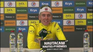 Tour de France 2025 - Tadej Pogacar : 'The plan was to win the stage and that's what happened...'