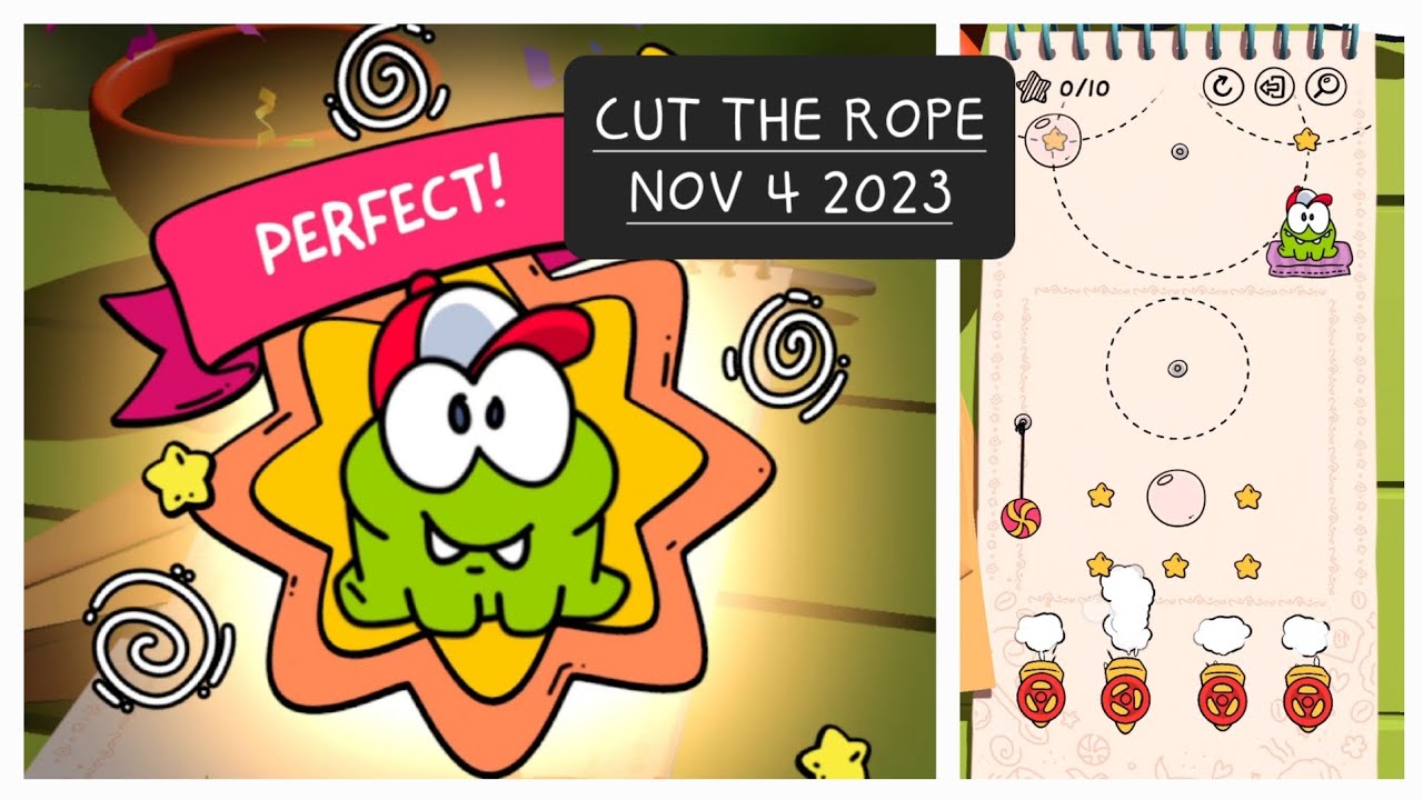 Puzzle Date: August 29, 2023 VTuber: NavarrB Game: Cut the Rope