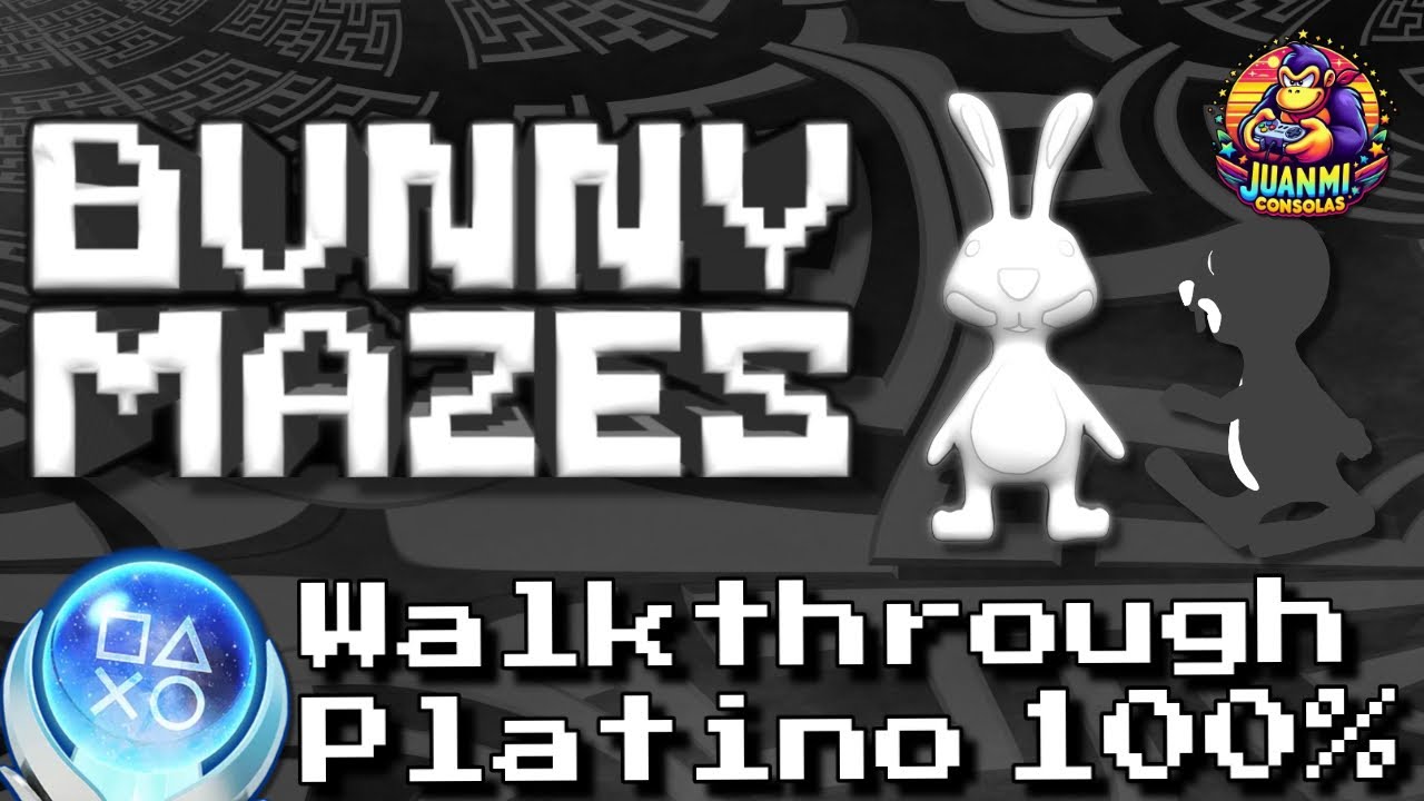 Bunny Mazes // Guía Platino // Walkthrough // 100% Achievements Trofeos Logros