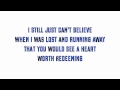 MercyMe - You Don't Care At All (Lyrics)