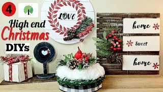 4 high-end Dollar tree DIY Christmas Decorations and ideas