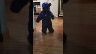Baby Upset With Costume That's Too Big