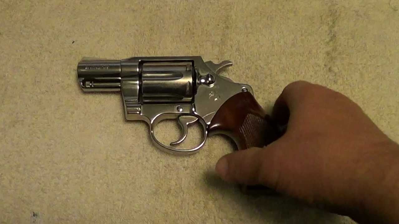 Colt Detective Special revolver 3rd issue nickel finish .38
