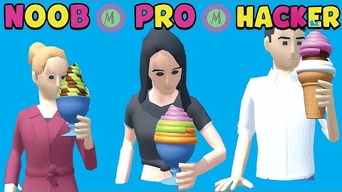 NOOB vs PRO vs HACKER l Ice Cream Inc.
