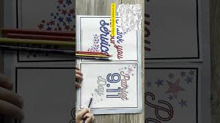 September 11th Coloring Pages, Patriot Day, 9/11 Remembrance Day Activities