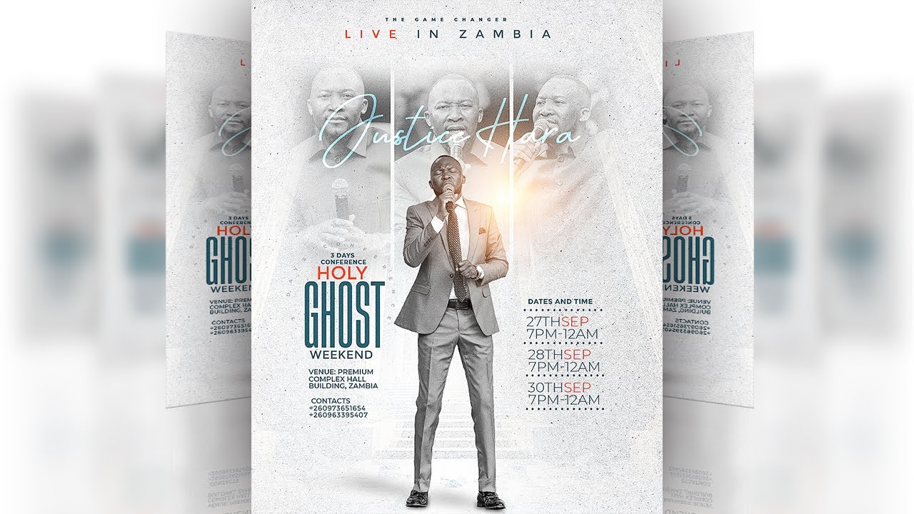 Photoshop Tutorial: How to Design a Church Poster (Beginner Friendly)