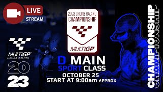 MultiGP Champs 2023 - Sport Class - D Main Bracket  #droneracing #multigp