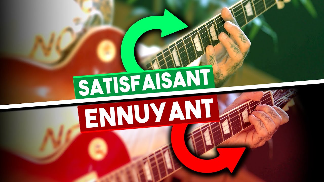 ARRETEZ DE FAIRE CHIER TOUT LE MONDE EN JOUANT DE LA GUITARE COMME ÇA