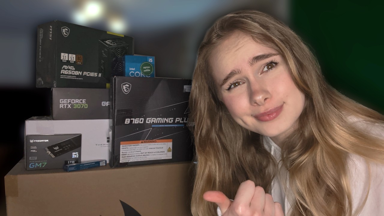Building My FIRST Gaming PC! (NOOB) - YouTube