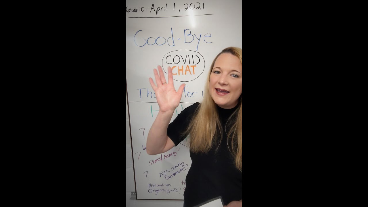 Bye-bye COVID CHAT! Hello... new video series??? - YouTube
