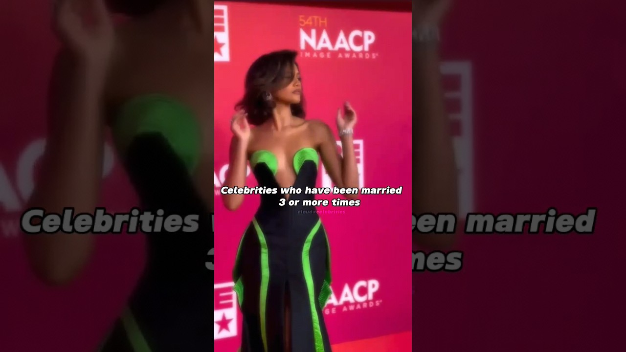 ✨ Celebrities who have been married 3 or more times !✨ 