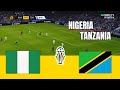 NIGERIA vs. TANZANIA AFRICA CUP OF NATIONS Group C Full Match Simulation/Prediction PES 26 Gameplay