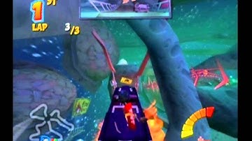 Crash Tag Team Racing Uranus Mine CTTR PS2