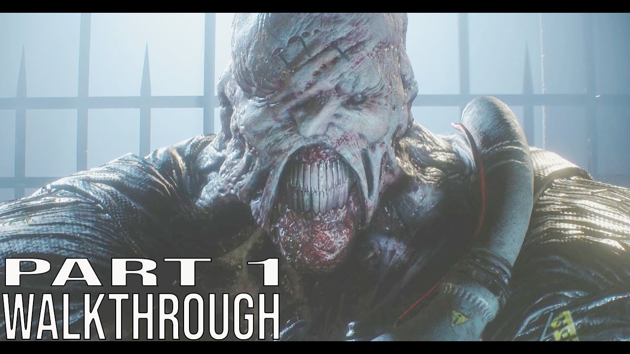 Resident Evil 3 Gameplay Walkthrough Part 1 No Commentary # ...
