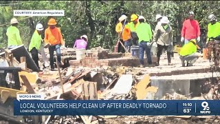 Weeks after deadly tornado, Goshen-based disaster response crew helps clean up