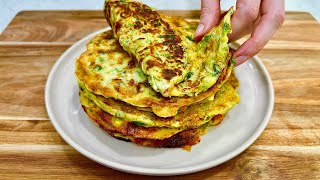 You have never tried such delicious zucchini! Just grate the zucchini and add the eggs!