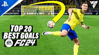 FC 24 | TOP 20 GOALS #2 PS5 4K