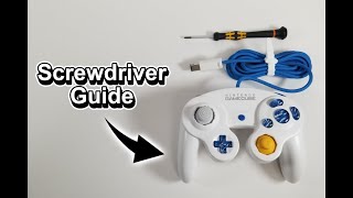 The Ultimate Screwdriver Guide for Gamecube Controllers