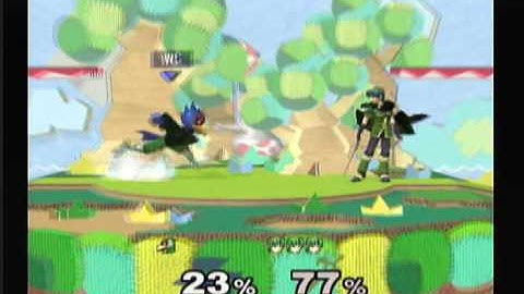 Melee: jS (Marth) vs Zanmato (Falco)