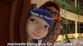 marinette being sus for 3 minutes straight by flxrlie 10,016 views 1 year ago 3 minutes, 17 seconds