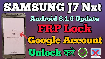 SAMSUNG J7 Nxt | FRP Bypass | Google Account Bypass | Without Pc | Android 8.1.0 | New Trick | 2023.