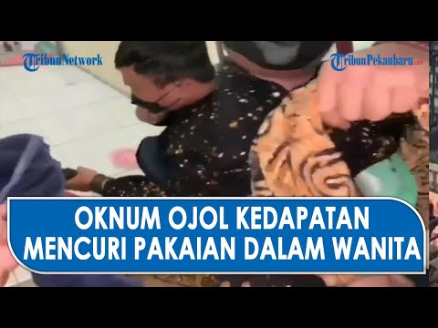 Viral Pemuda Berjaket Ojol Keciduk Maling Pakaian Dalam di Kos-Kosan Putri