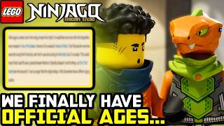 They FINALLY Gave Us Ninja Ages! 👀 Ninjago Dragons Rising Season 4 Part 2 News and Discussion!