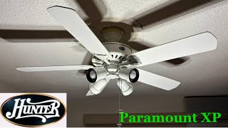 54” Hunter Paramount XP ceiling fan (after 4 speed conversion)
