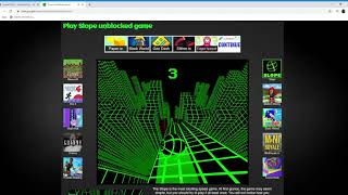 Slope unblocked​ game