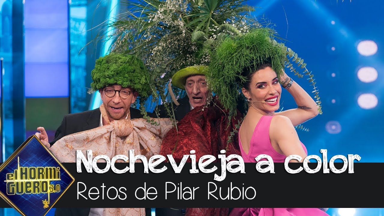 Pilar Rubio sorprende a Enrique San Francisco con una Nochevieja a todo color - El Hormiguero 3.0