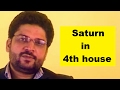 Saturn in 4th house of birth chart