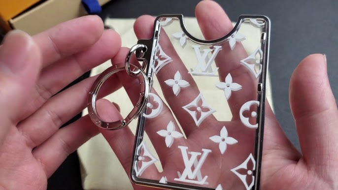 Louis Vuitton Damier Canvas ID Card Holder with Strap - Yoogi's Closet