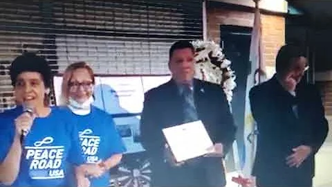 Ambassador for Peace. Anthony Mele