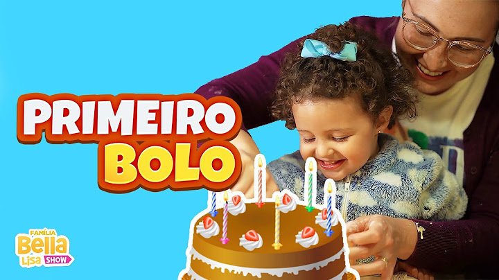 Meu primeiro vídeo do Youtube - Bella fez seu Primeiro Bolo - Família Lisa - Bella Lisa Show