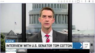 Sen. Tom Cotton and Democratic challenger Hallie Shoffner interviewed by Diana Davis, Question 5
