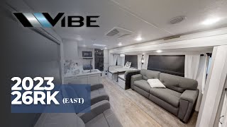 Tour the 2023 Vibe 26RK Travel Trailer by Forest River