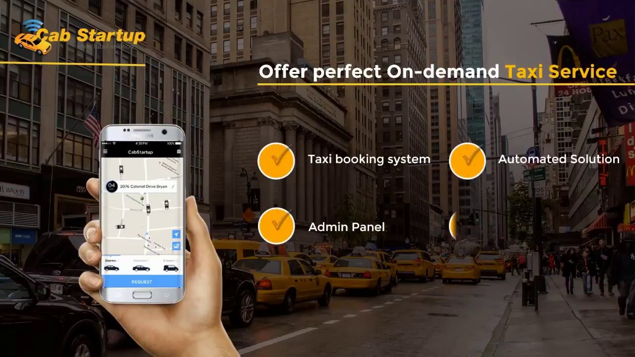 Cab Startup Whitelabel Taxi Solution
