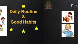 Set your daily routine | Good habits and Bad Habits for Kids | Healthy Living |NCHS E Learning