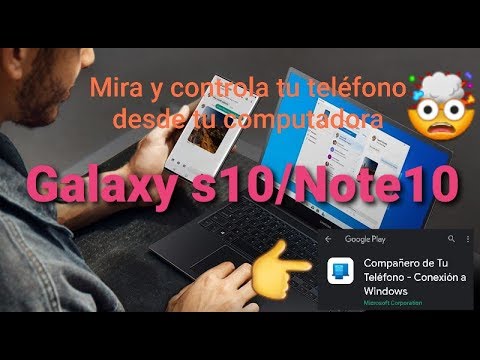 Connecting to Windows on Galaxy S10+/Note10