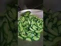 #cooking #cucumber #food #satisfying #shorts