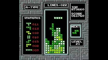[NES Classic Tetris]: A heroic dig with DAS! (ft. high dirty tetris)