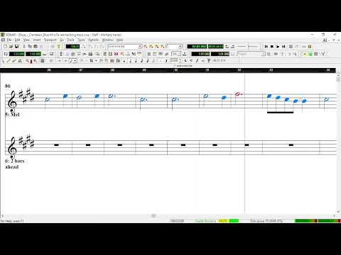 BASE (backing track)   ENYA Caribbean Blue MI e FA (E and F major)