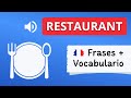 Pedir comida en en francés | Frases en francés para el restaurante | Francés para viajar